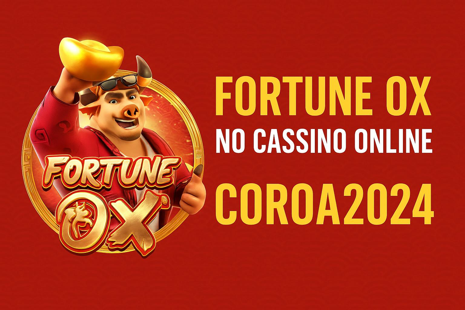 Fortune Ox no COROA2024 - Aposte Agora e Reivindique Seus Ganhos