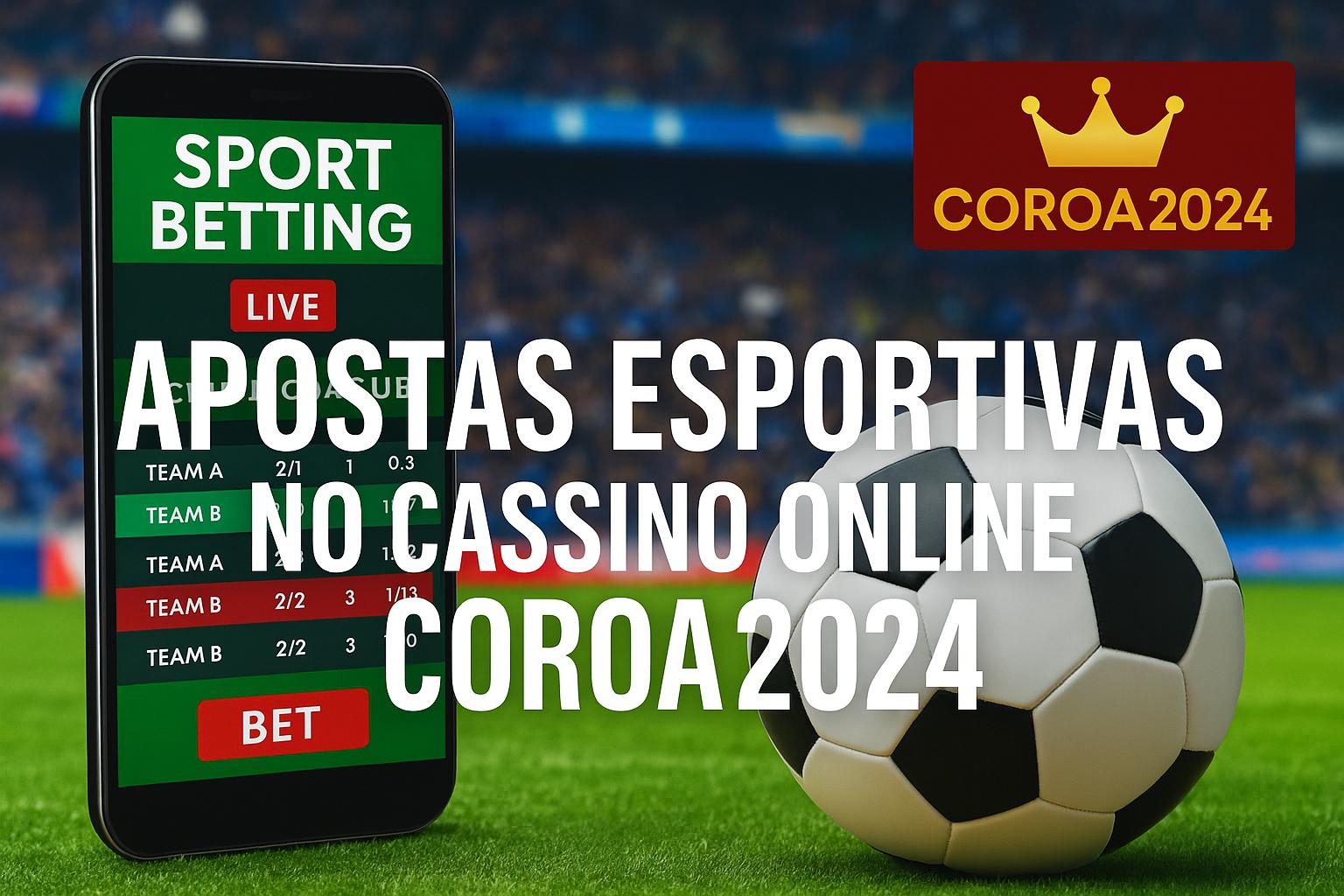 Apostas esportivas no cassino online COROA2024